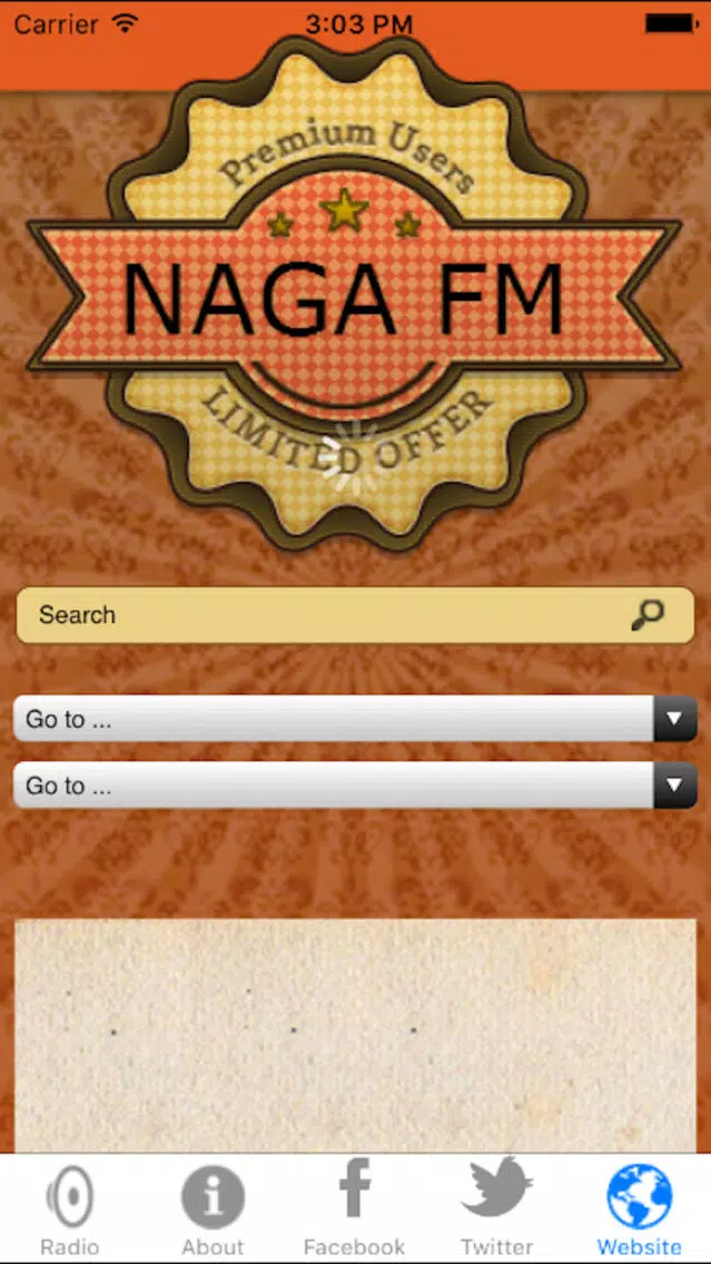 Zrzuty ekranu Naga FM
