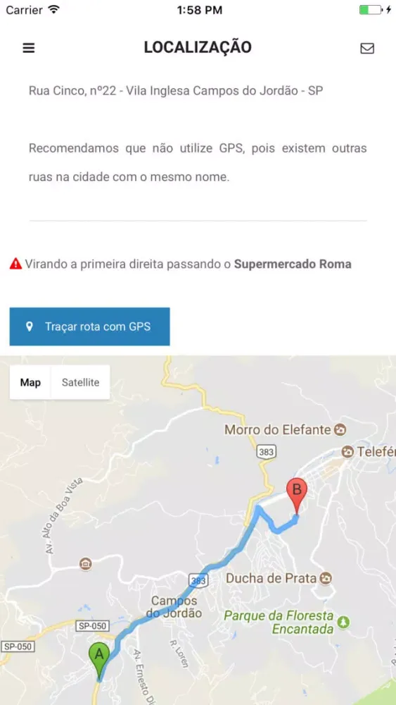 Capturas de tela do Pousada Moderna