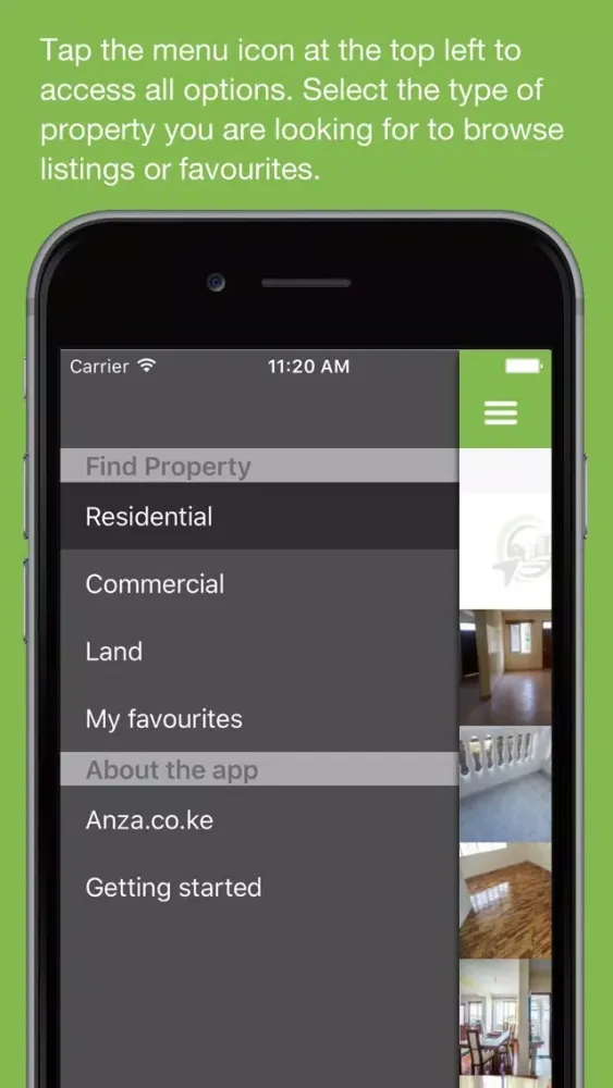 Ảnh chụp màn hình của Anza: Find Property in Kenya