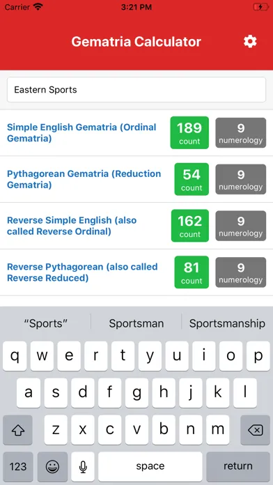 تصاویر GEN Gematria Calculator