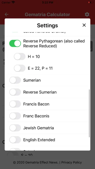 تصاویر GEN Gematria Calculator