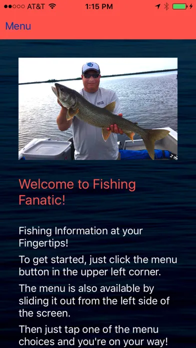 Capturas de tela do Fishing Fanatic - Fishing App