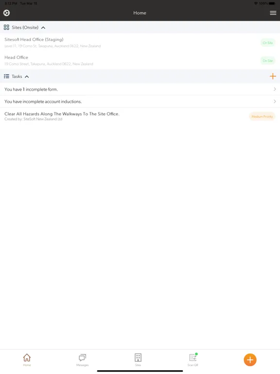 SetConnect iPad  Screenshots