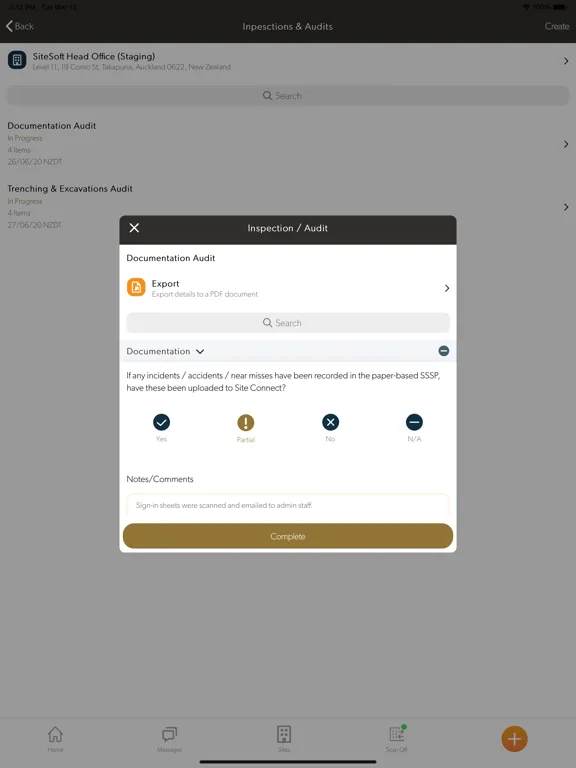 SetConnect iPad  Screenshots
