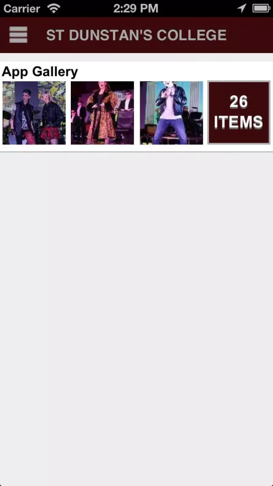 Capturas de tela do St Dunstan's