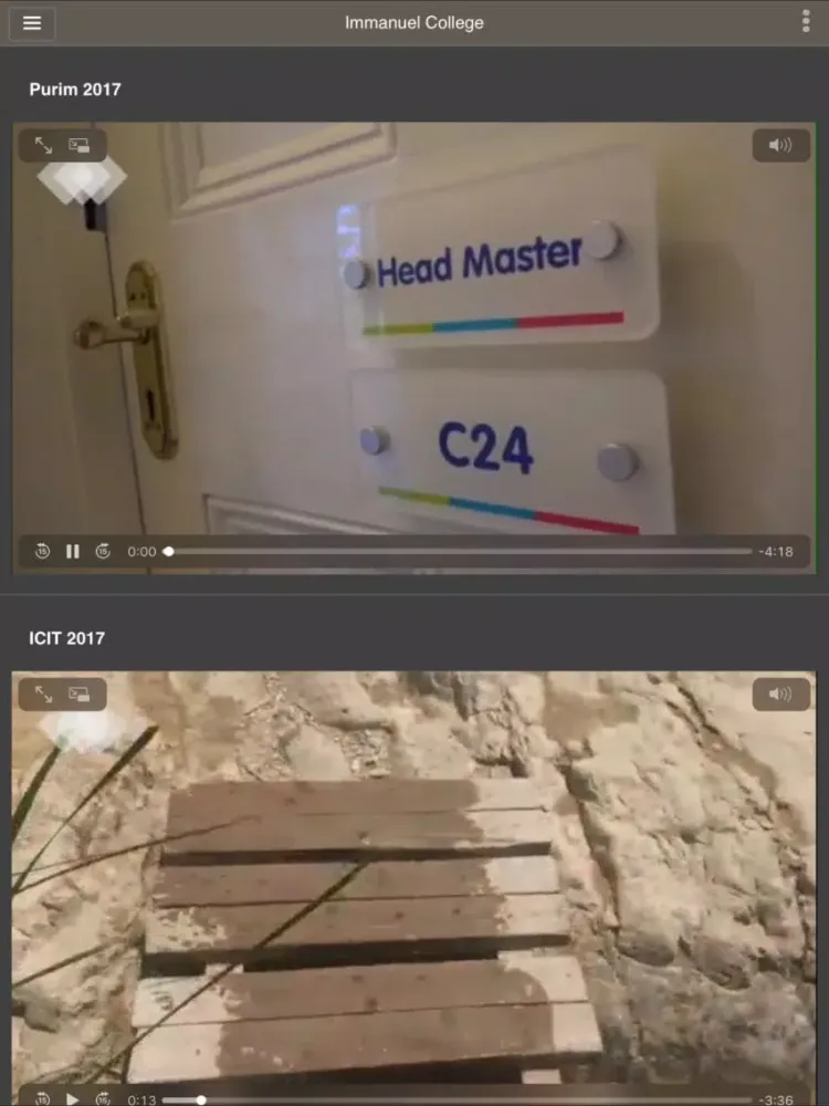 Immanuel College iPad  سکرین شاٹس