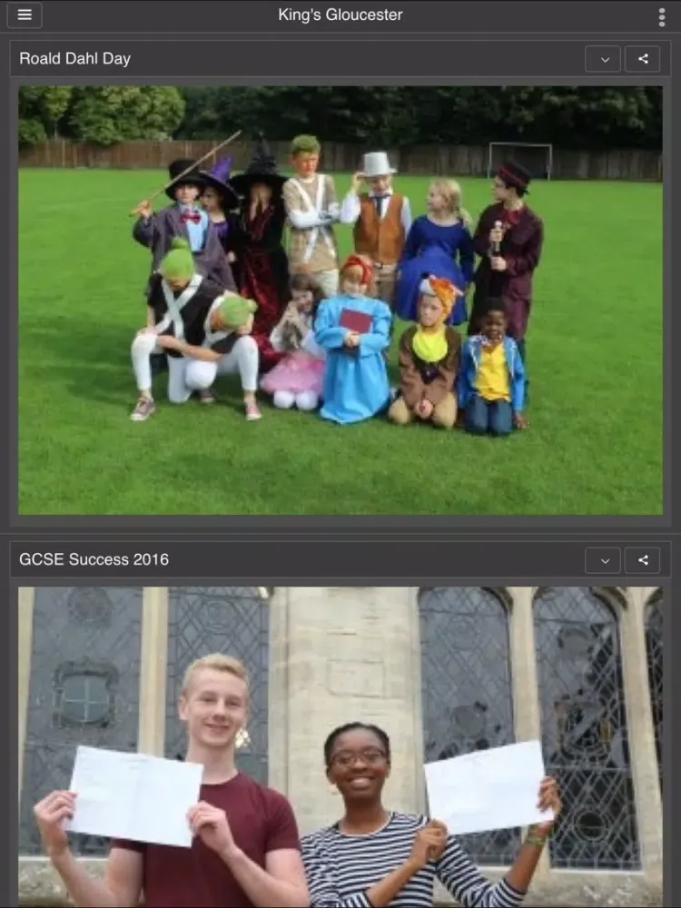 King's Gloucester iPad 应用截图
