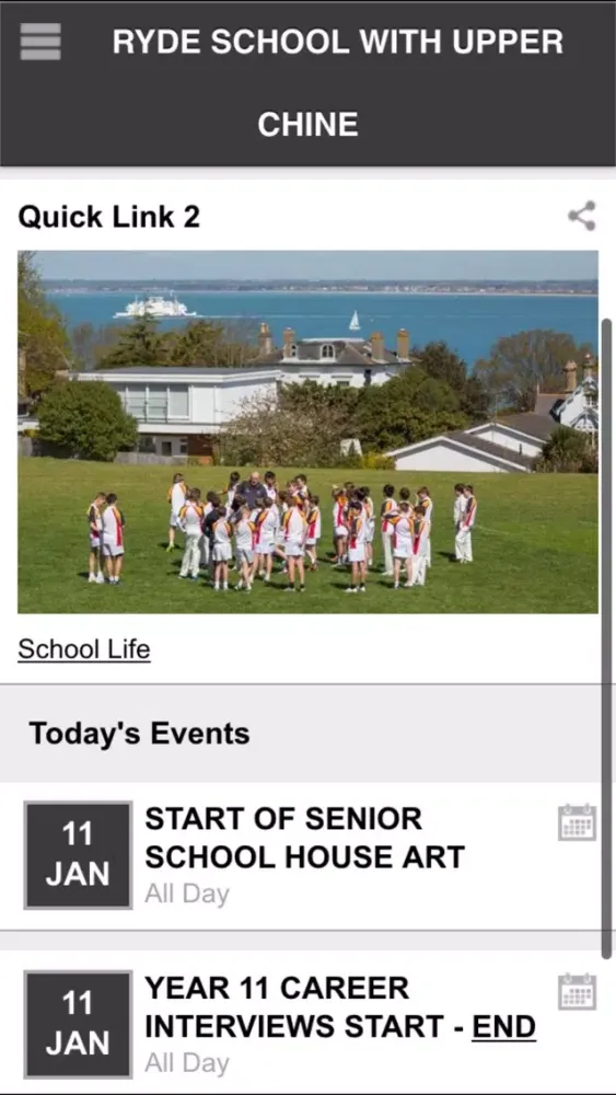 Ryde School سکرین شاٹس