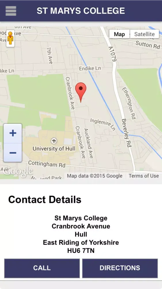 Captures d'écran de St Marys College