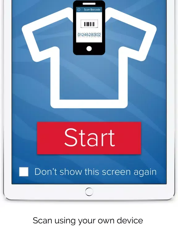 Tangkapan skrin SITEX Smart Garment Service iPad 