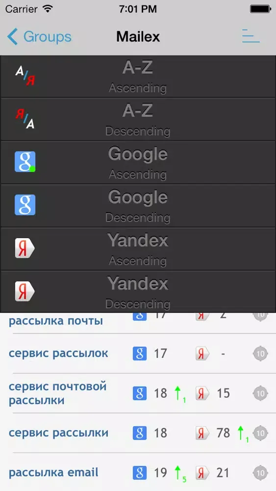 SiteXpert Ekran Görüntüleri