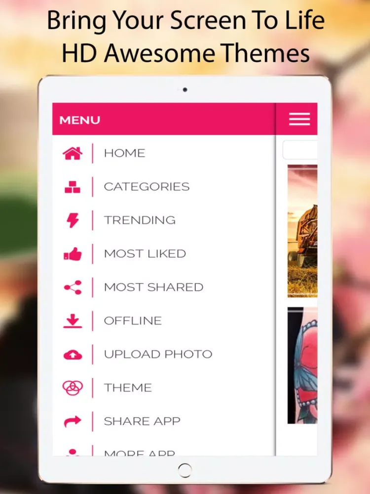 Скриншоты HD Wallpapers & Themes & Lock Screen Daily Updated iPad 