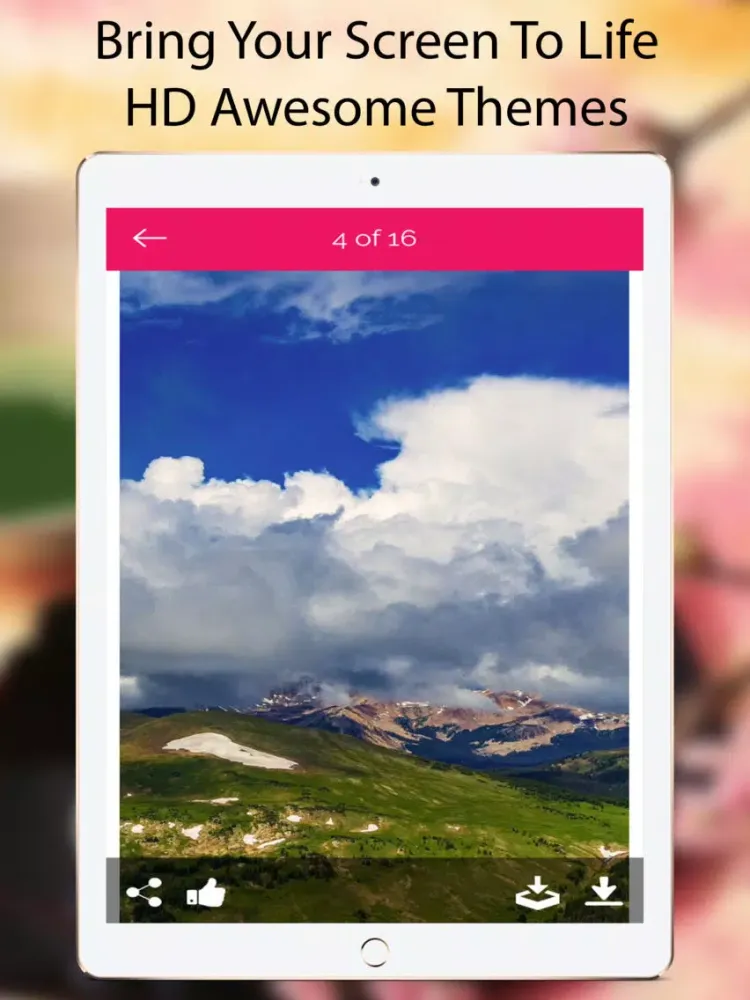 Скриншоты HD Wallpapers & Themes & Lock Screen Daily Updated iPad 