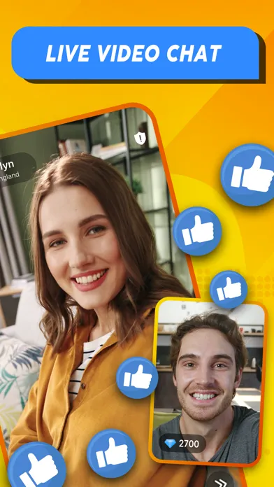 Screenshot di Sito Live - Random video chat