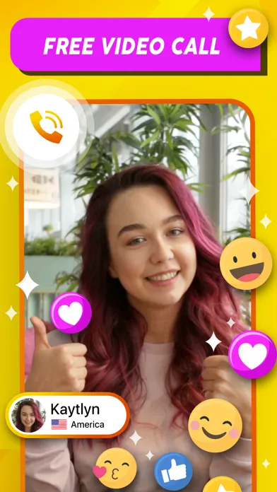 Screenshot di Sito Live - Random video chat