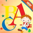 ABC Vocabulary Coloring Book Learning Grade 1-6