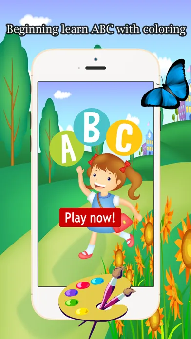 Drawing & paint ABC Coloring Book for kid age 1-10应用截图