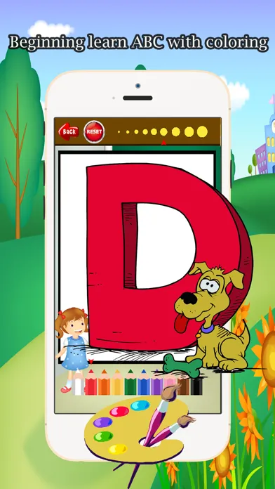 Drawing & paint ABC Coloring Book for kid age 1-10应用截图