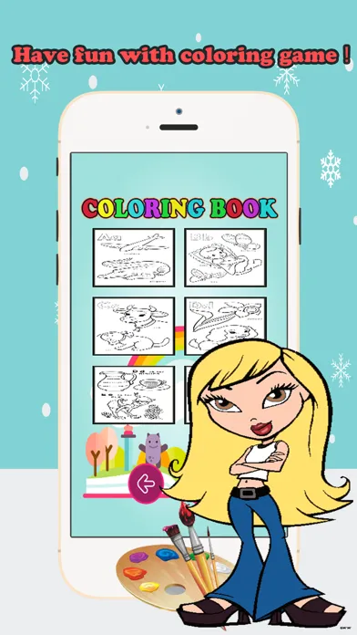 صور Coloring Book ABCs pictures: Finger drawing games