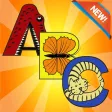 Animals Alphabet Coloring Book Grade 1-6: ABC coloring pages learning games free for kids and toddlers