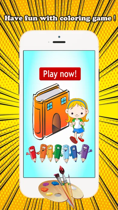 Capturas de pantalla de ABC Coloring Book Count & Learn numbers kids games