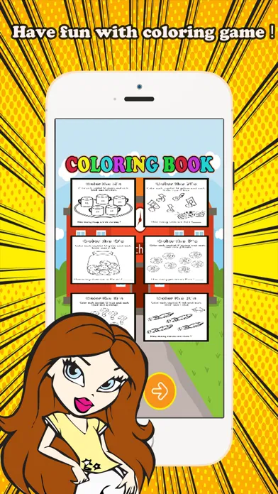 Capturas de pantalla de ABC Coloring Book Count & Learn numbers kids games