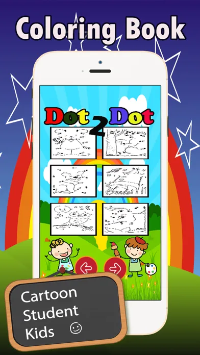 Dot to Dot Coloring Book: complete coloring pages by connect dot games free for toddlers and kids স্ক্রিনশট