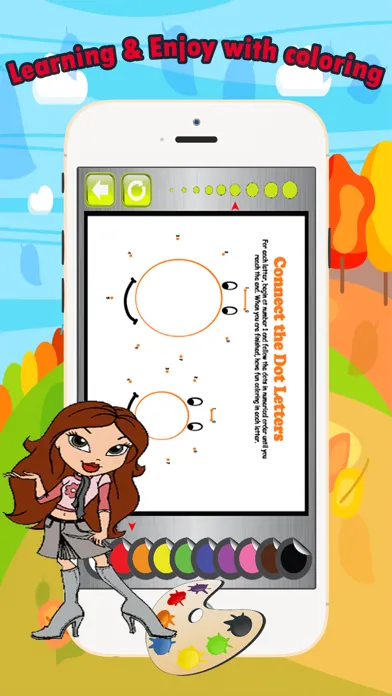ABC Coloring Book Dot To Dot For Kids And Toddlers سکرین شاٹس