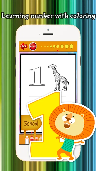123 Coloring Book for children age 1-10: Games free for Learn to write the Spanish numbers and words while coloring with each coloring pages 스크린샷