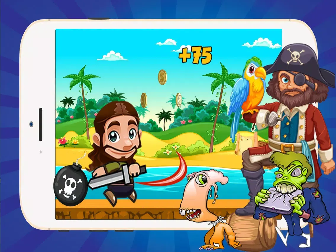 Pirates Warrior King - Runner Game iPad 应用截图
