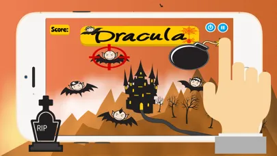 ภาพหน้าจอของ Dracula Halloween: Shooter Monsters Games For Kids