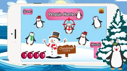 Go! Little Penguin Shooter Games Free Fun For Kids 스크린샷