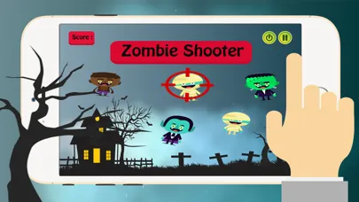 Capturas de pantalla de Zombies Halloween: Shooter Monsters Games For Kids