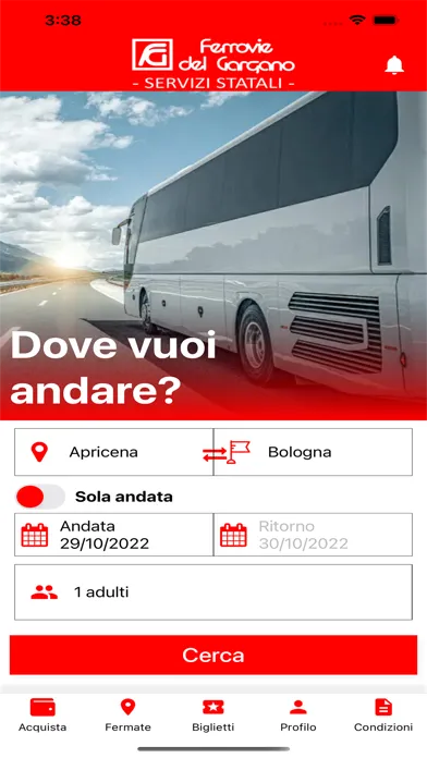 Tangkapan skrin Ferrovie del Gargano