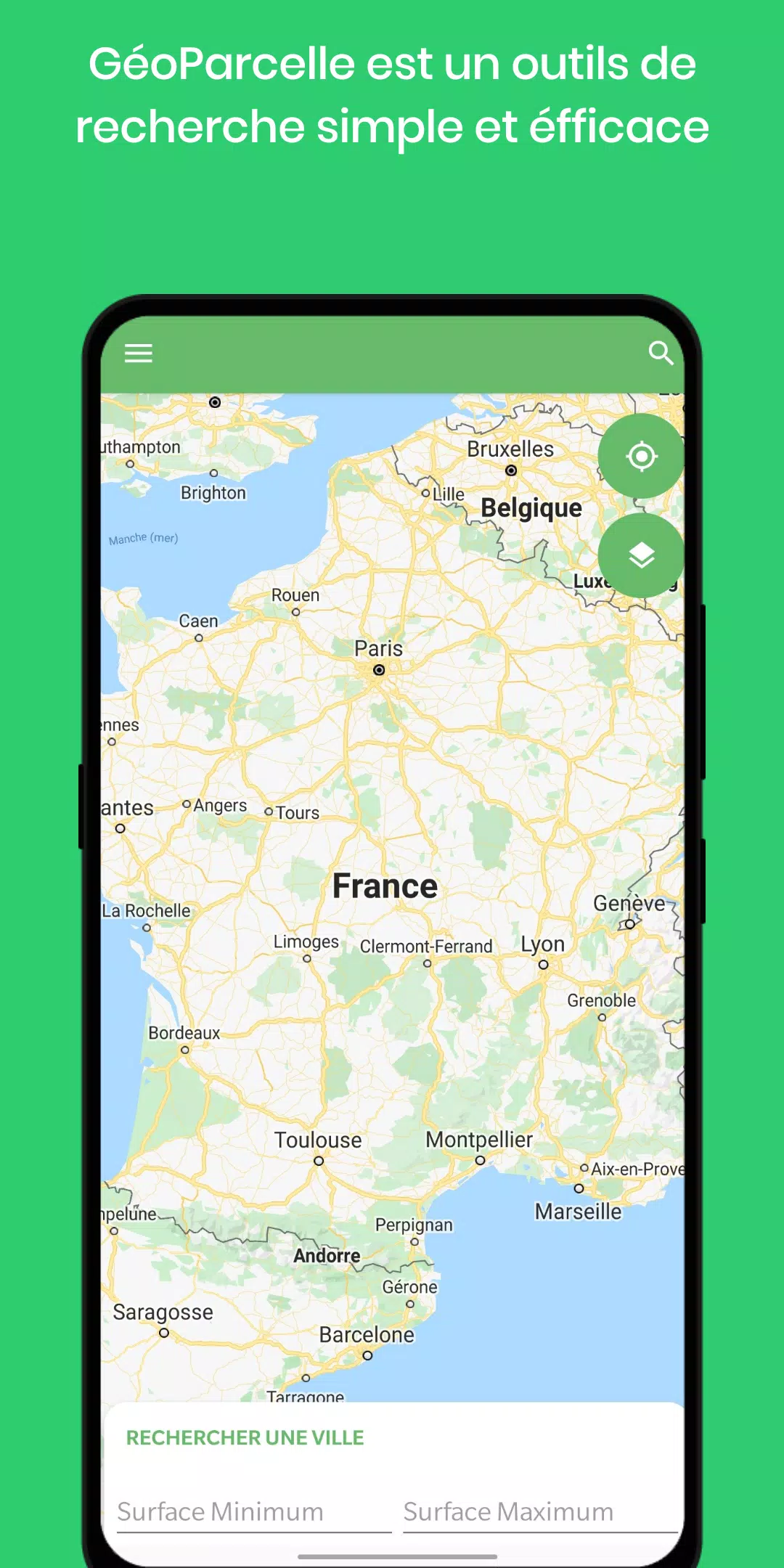 Géo Parcelle Screenshots1