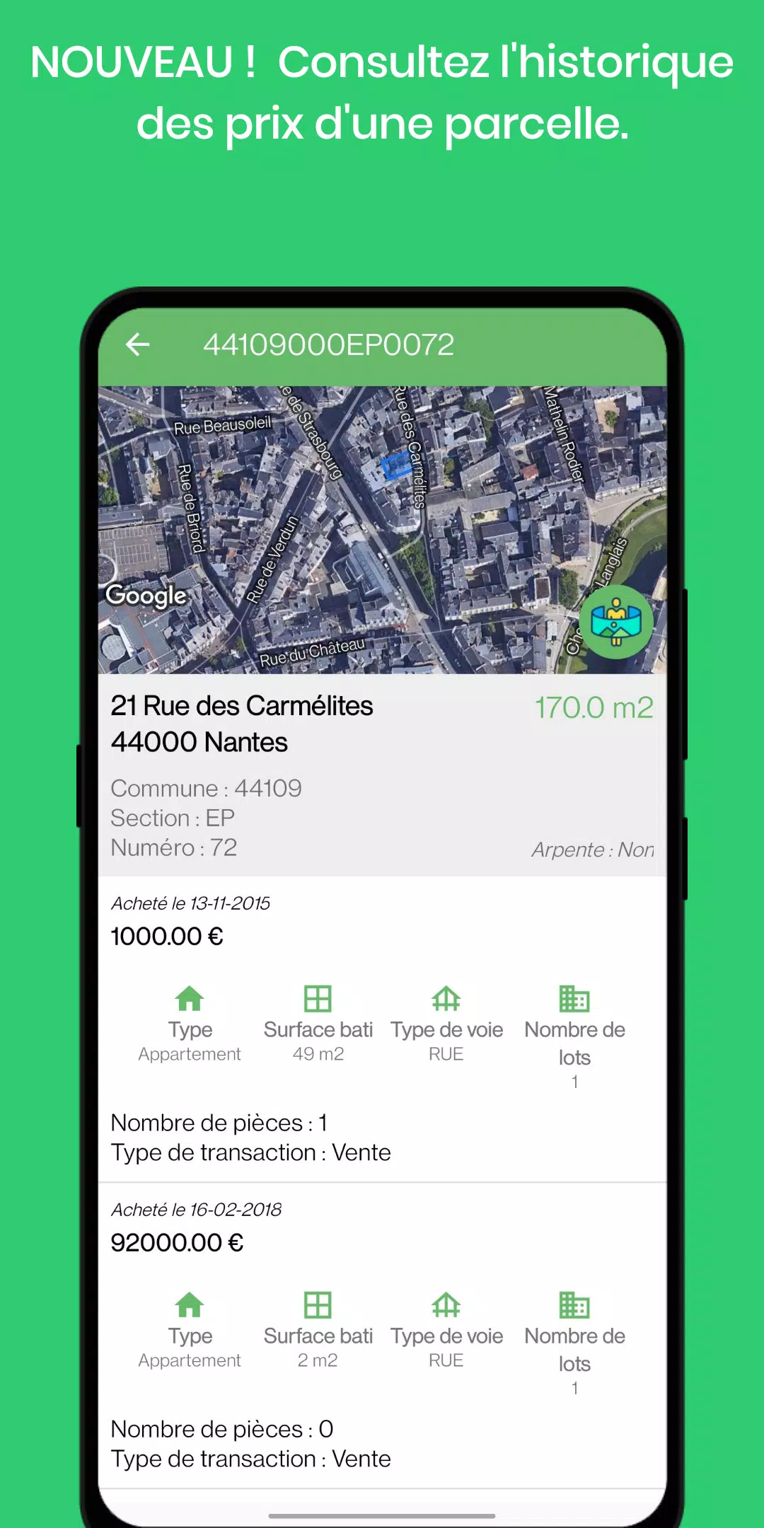 Géo Parcelle Screenshots4