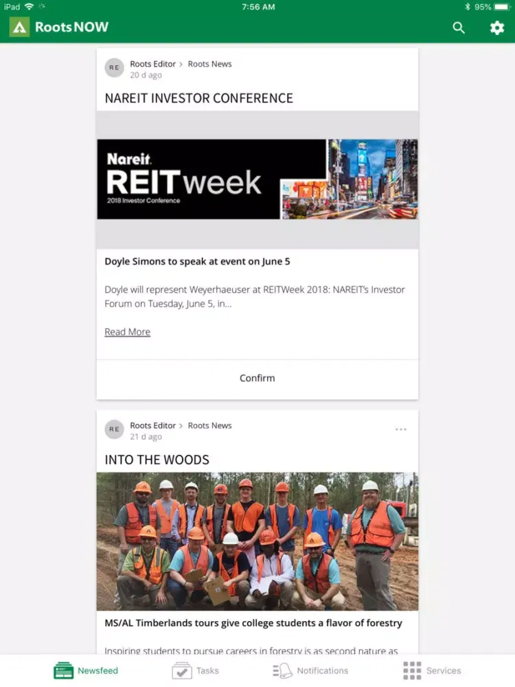 RootsNOW - Weyerhaeuser iPad  Screenshots