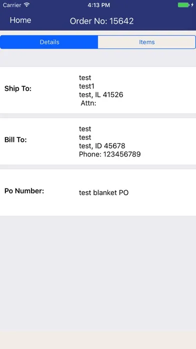 Tangkapan layar S.I.T.S Order Approval
