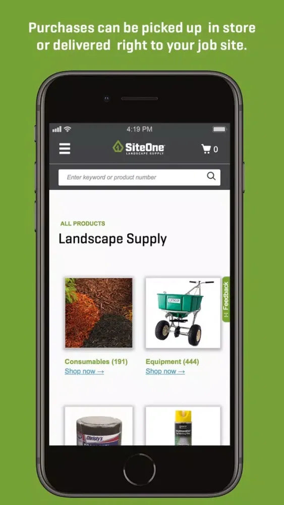 SiteOne Landscape Supply Screenshots