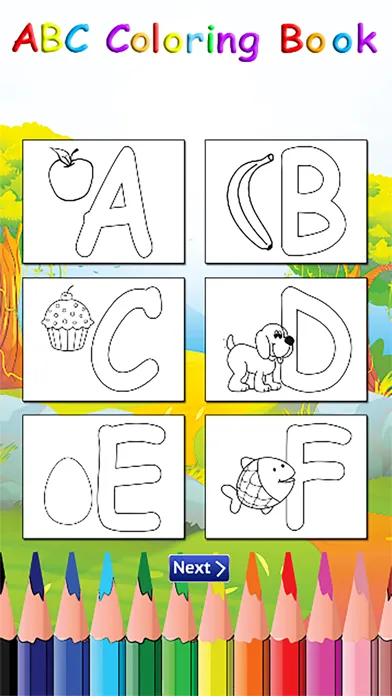 ABC Alphabet Paint Color Ekran Görüntüleri