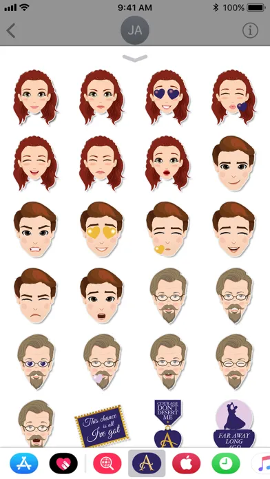 Anastasia Stickers स्क्रीनशॉट