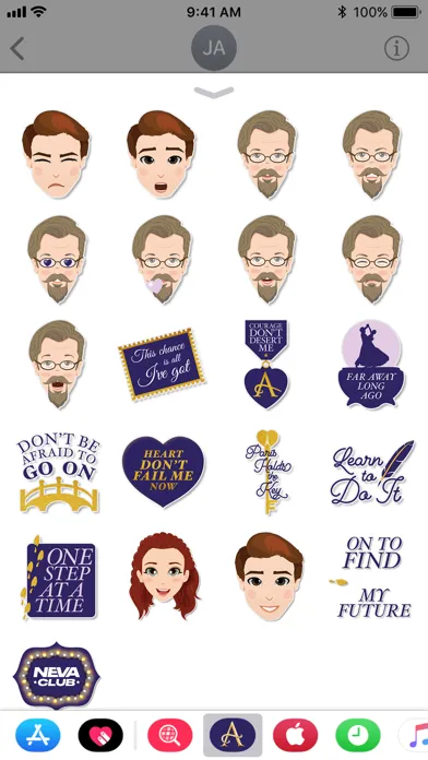 Anastasia Stickers स्क्रीनशॉट