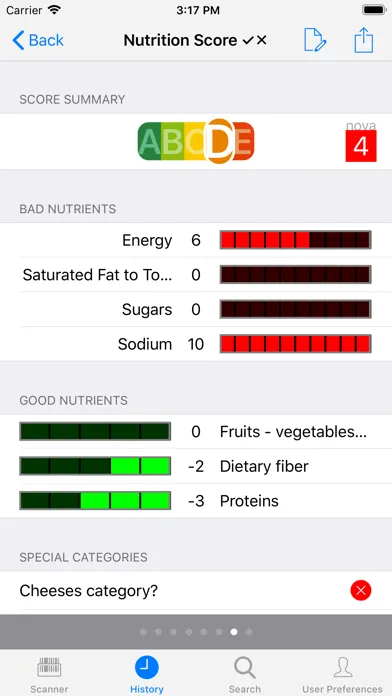 FoodViewer Screenshots