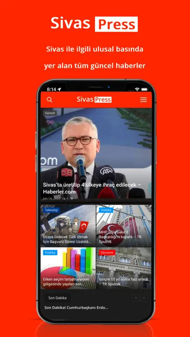 Capturas de pantalla de Sivas Press