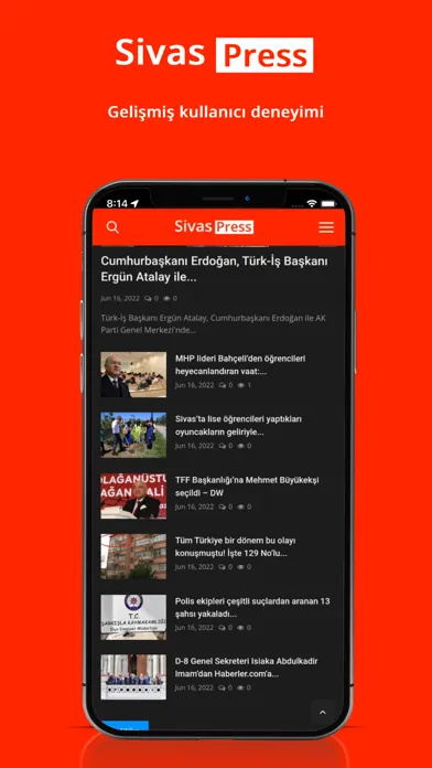 Capturas de pantalla de Sivas Press