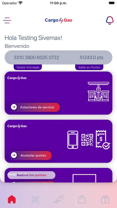 Скриншоты CargoGas App