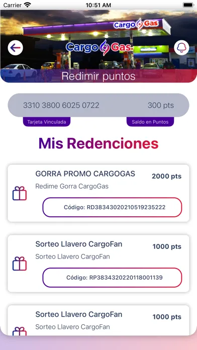 Скриншоты CargoGas App