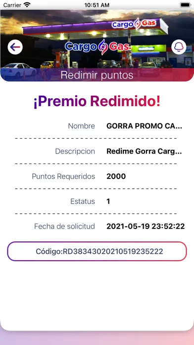 Скриншоты CargoGas App