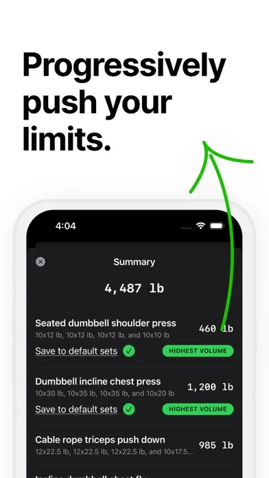 Capturas de tela do Rest Track: Workout Timer