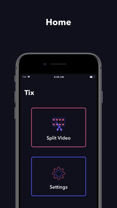 Screenshot di Tix - Easy Video Splitter